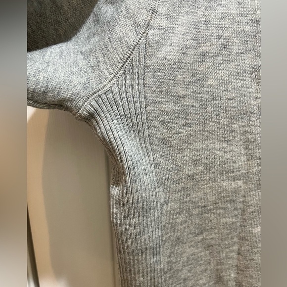 Thakoon Sweater full zip oversized hoodie, size XL, color heather gray NWT - Picture 6 of 9